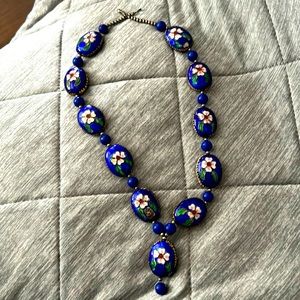 Real silver vintage necklace